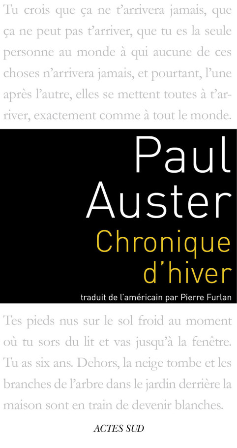 Chronique D'Hiver