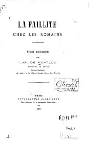 La faillite chez les Romains