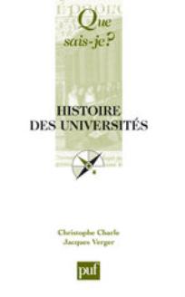 Histoire des universites