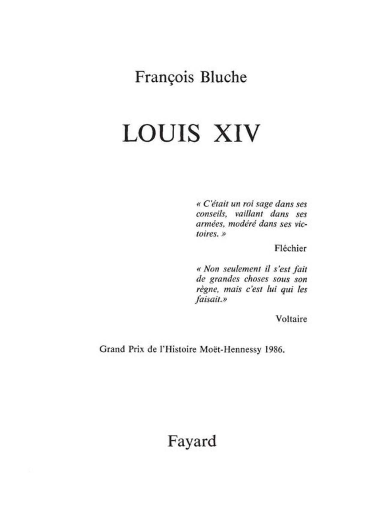 Louis XIV