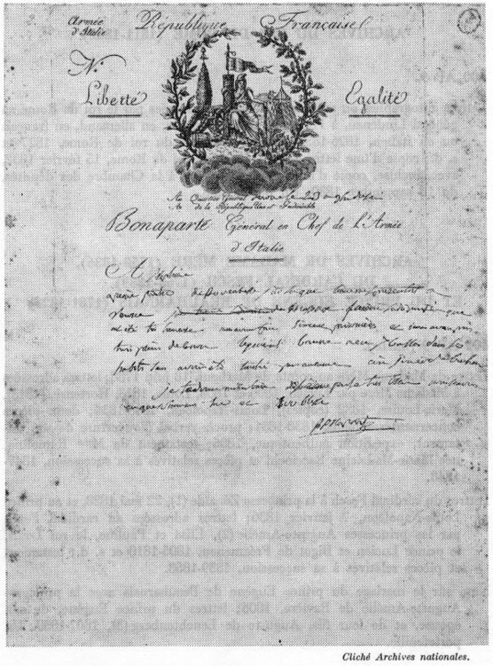 Lettres à Joséphine