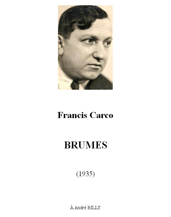 Brumes: roman