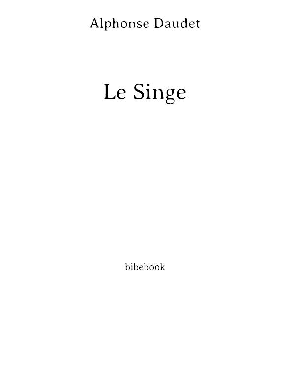 Le Singe