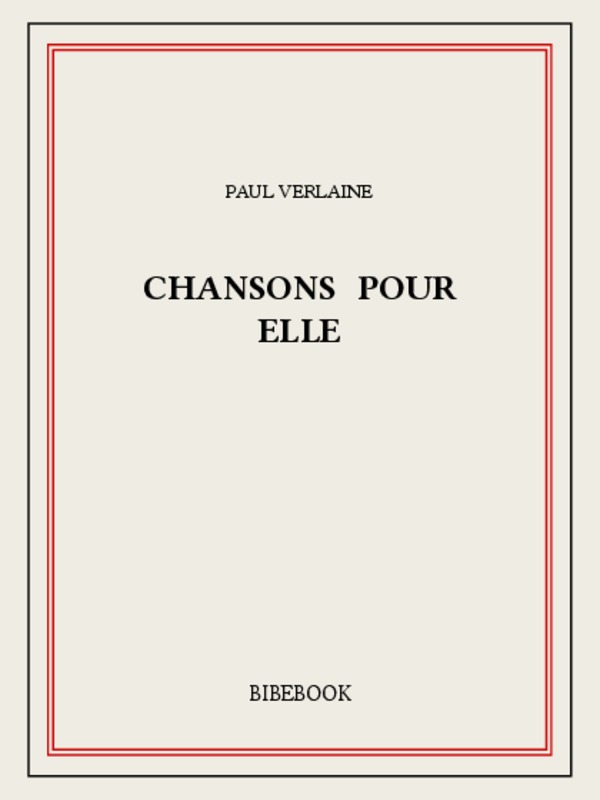 Chansons pour elle