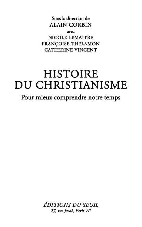 Histoire du christianisme