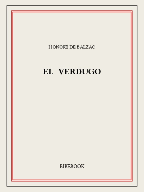 El Verdugo (Webster's French Thesaurus Edition)