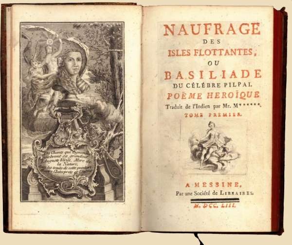 Naufrage des isles flottantes - Basiliade du célèbre Pilpai