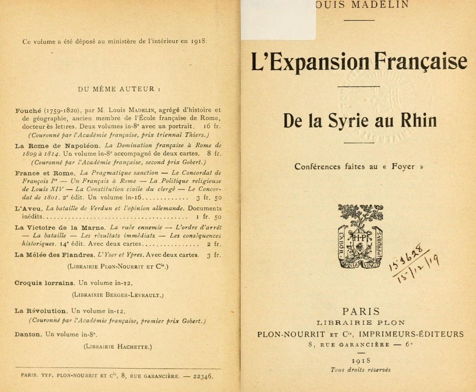 L'expansion française
