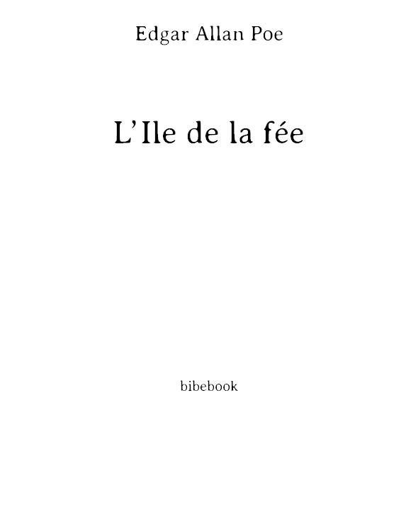 L’Île de la fée
