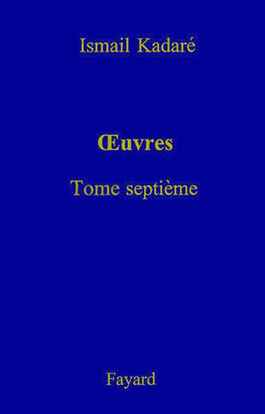 Oeuvres tome septième