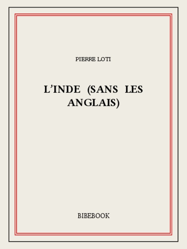 L Inde (Sans Les Anglais)