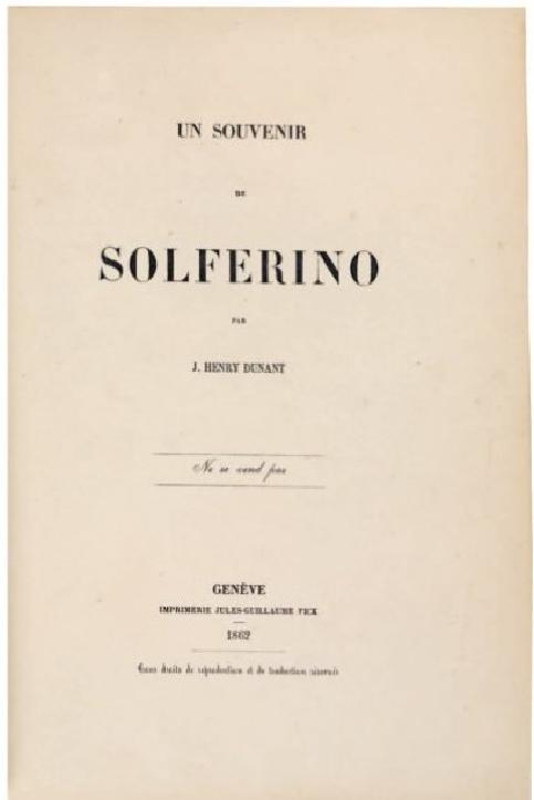 Un Souvenir De Solferino