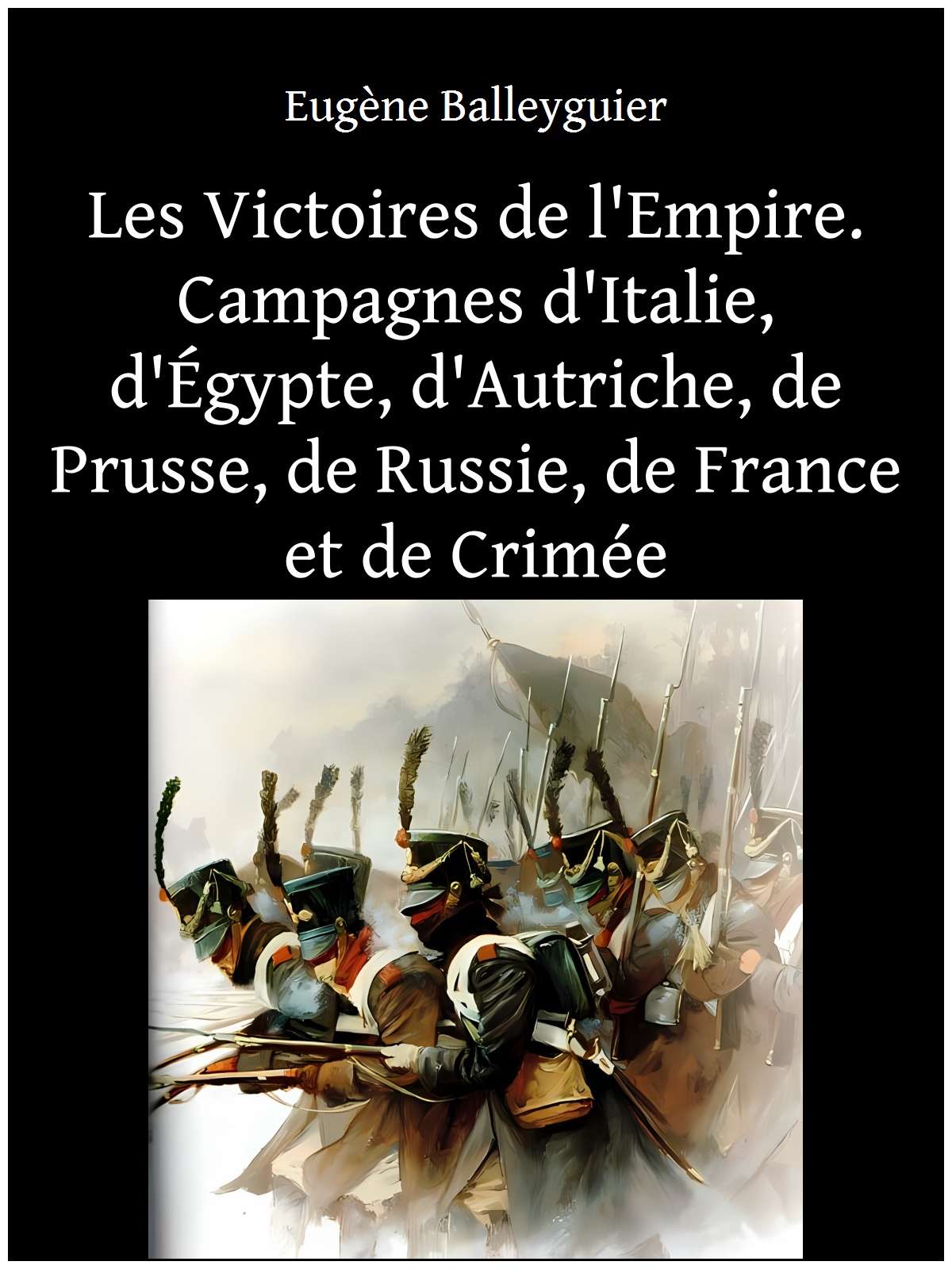 Les Victoires de l'Empire. Campagnes d'Italie, d'Égypte, d'Autriche, de Prusse, de Russie, de France et de Crimée