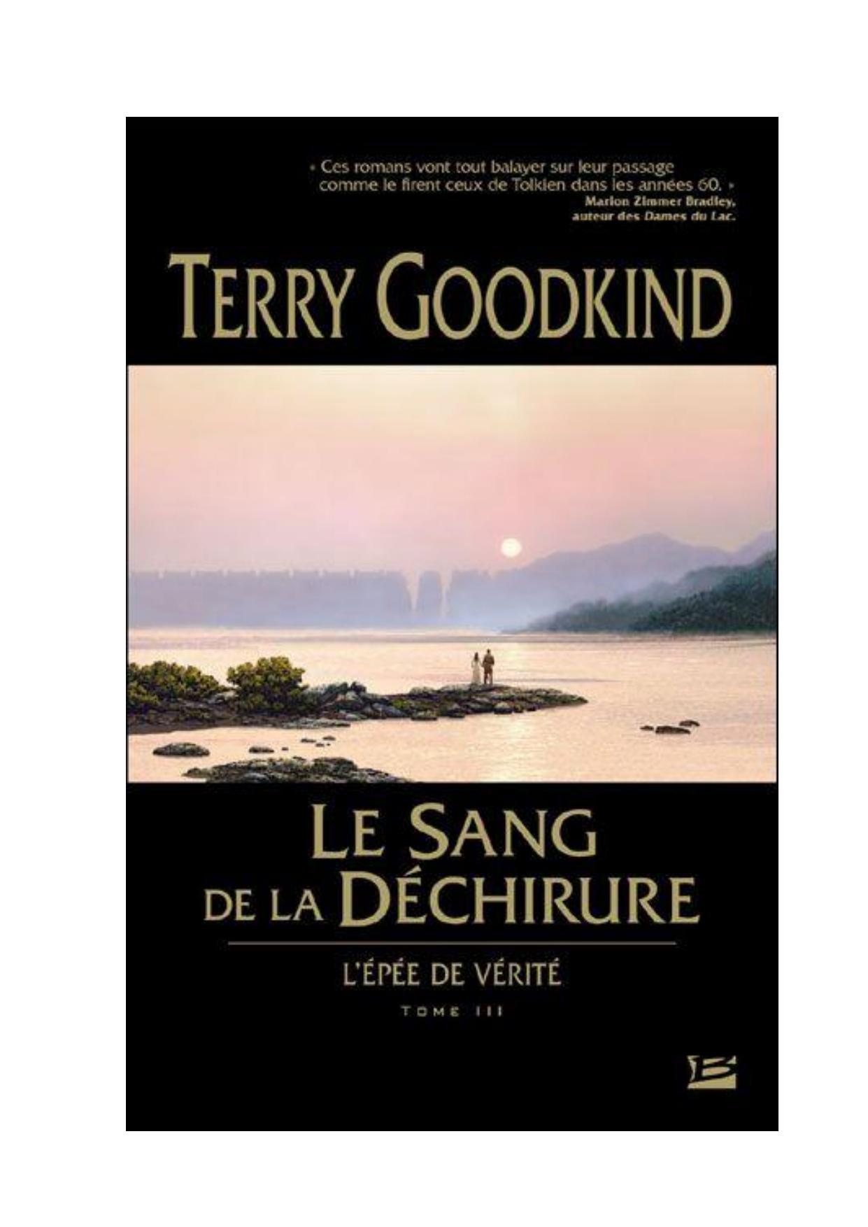 Le Sang De La Dechirure - Goodking, Terry