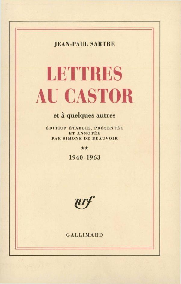 Lettres au Castor et à quelques autres (Tome 2) - 1940-1963