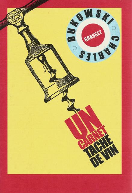 Un carnet taché de vin