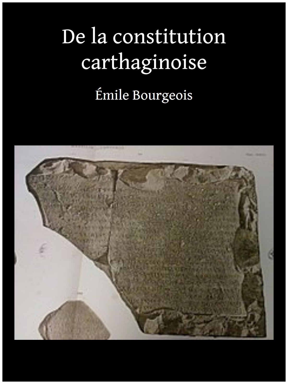 De la constitution carthaginoise