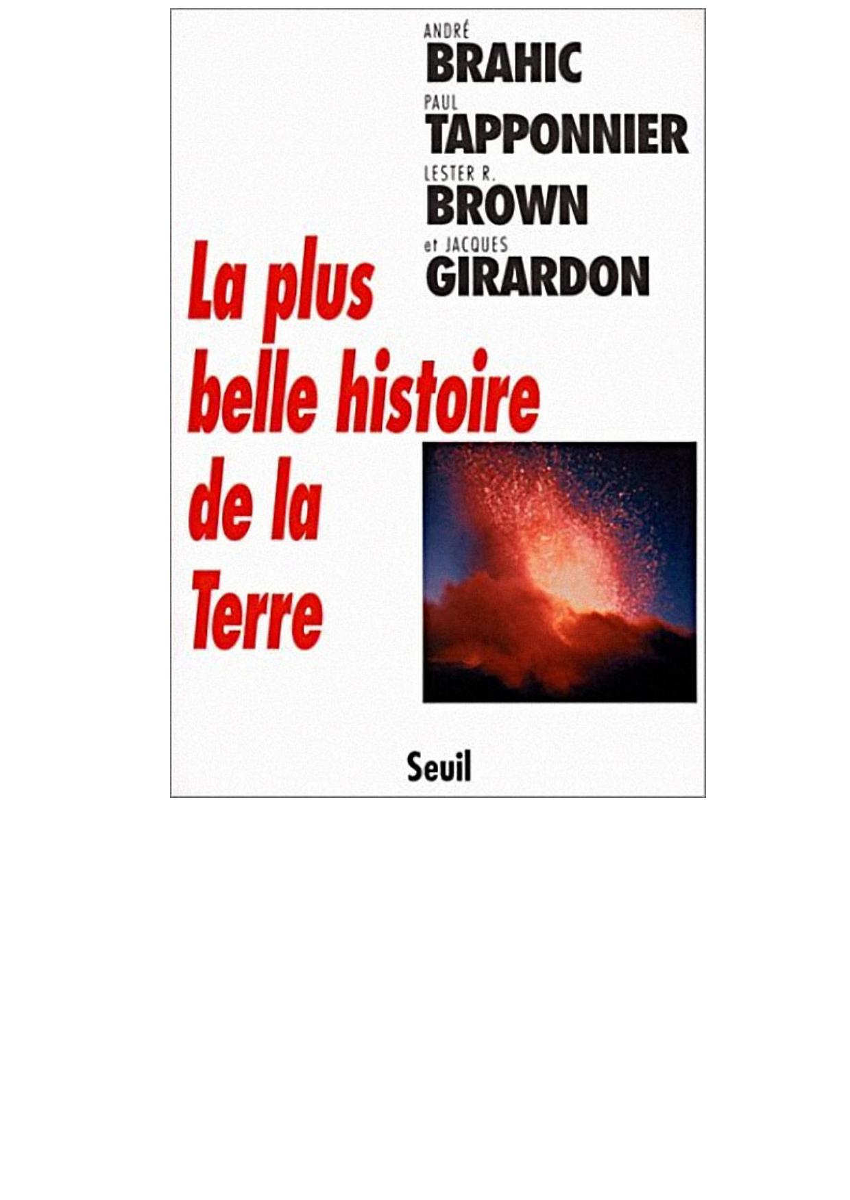 La plus belle histoire de la Terre