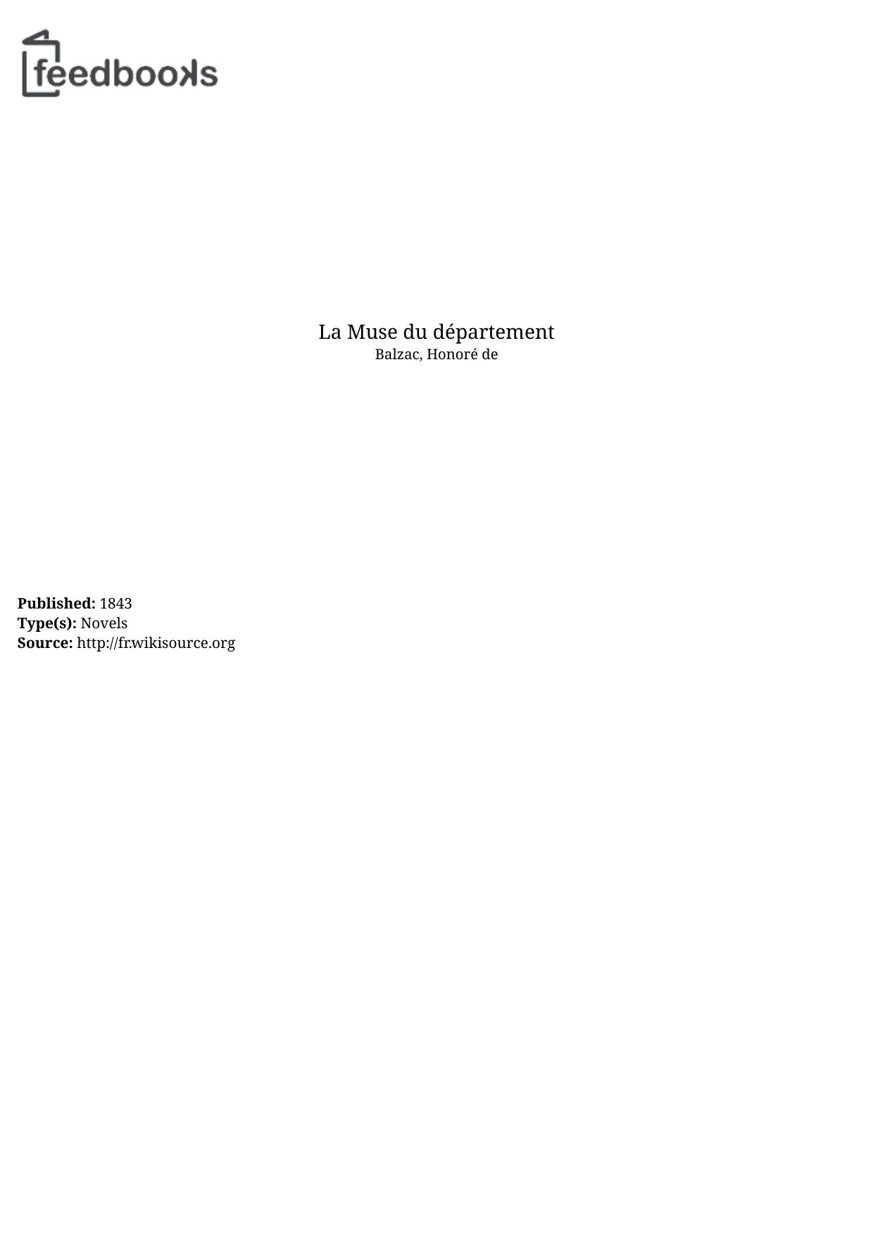 La Muse du département