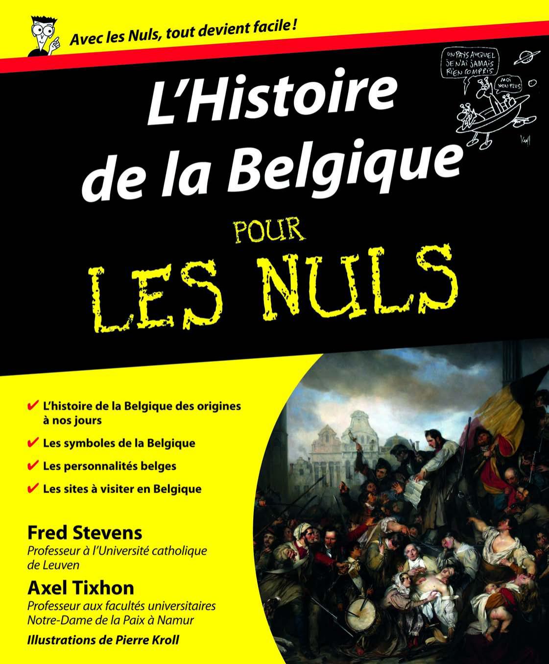 l'histoire de la Belgique pour nuls