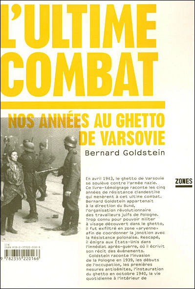 L'ultime Combat - Bernard Goldstein