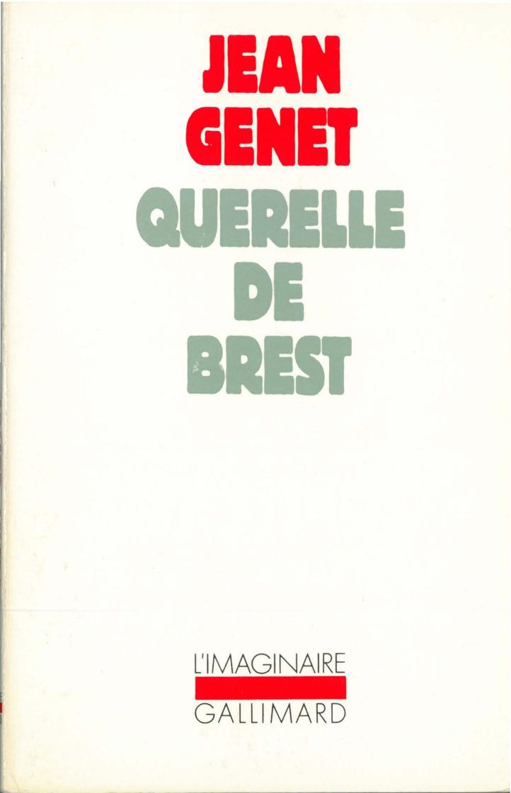 Jean Genet - Querelle de Brest