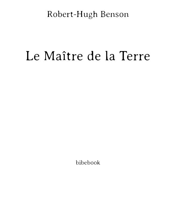 Le maître de la Terre