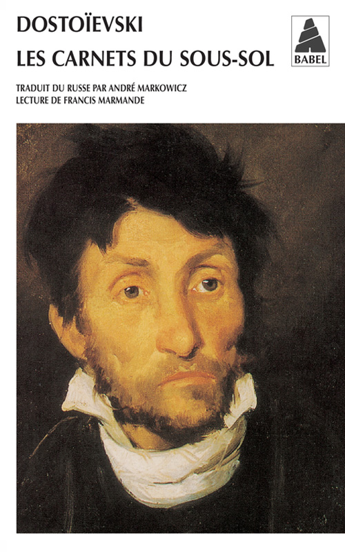 Le Carnets du sous-sol (Actes Sud)
