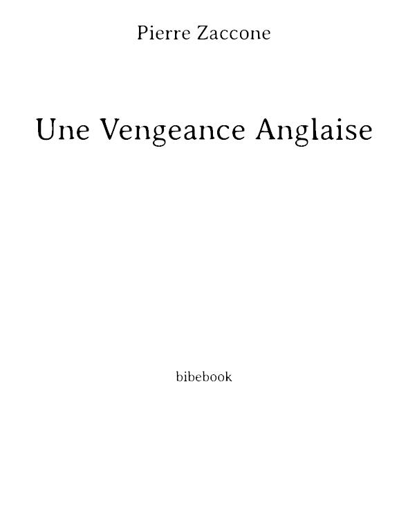 Une Vengeance Anglaise