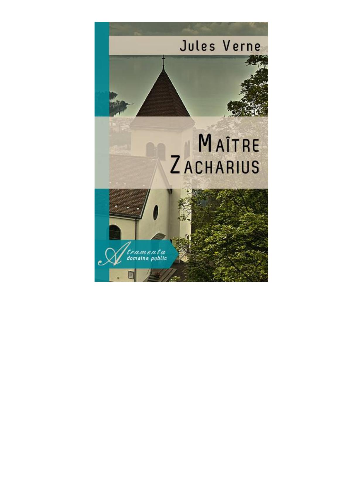 MAÎTRE ZACHARIUS