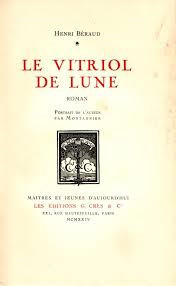 1922 - Le vitriol de lune @