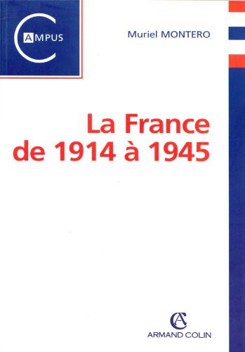 La france de 1914 à 1945