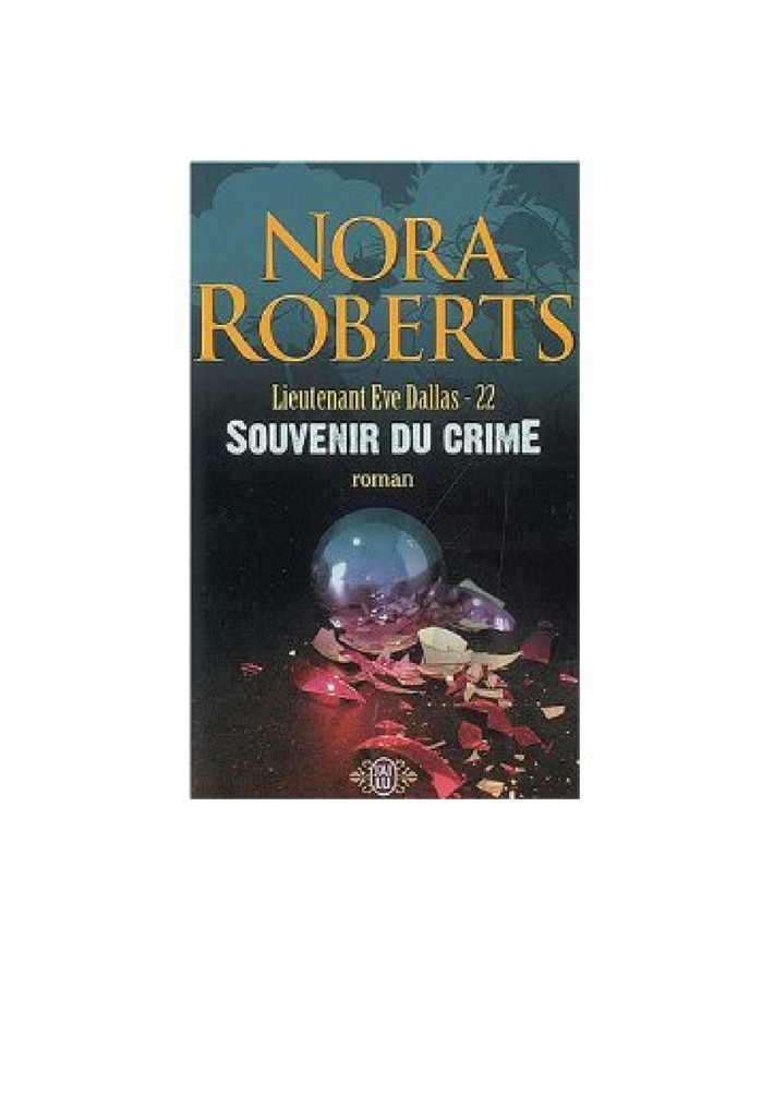 Souvenir Du Crime