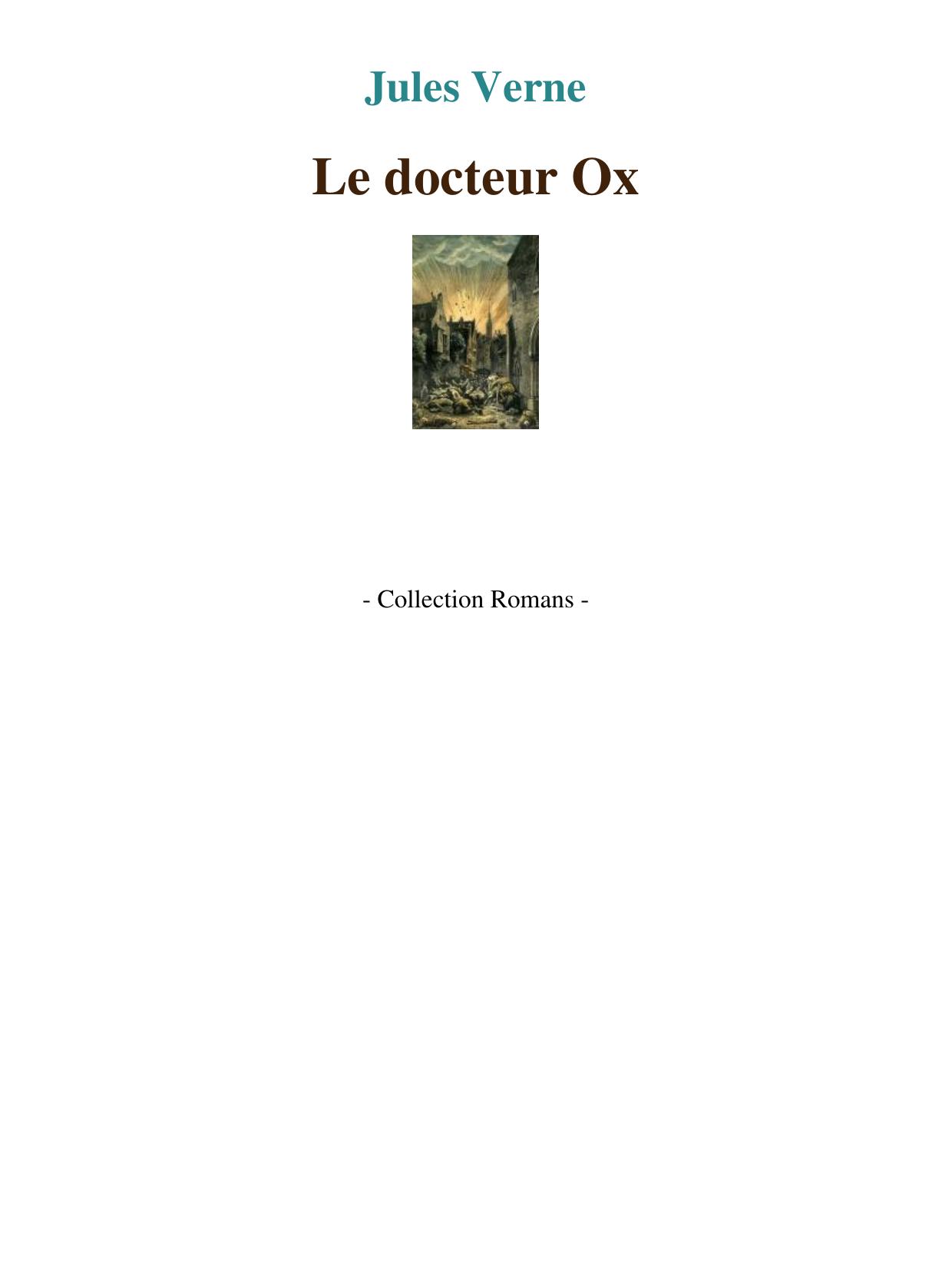 Le docteur Ox