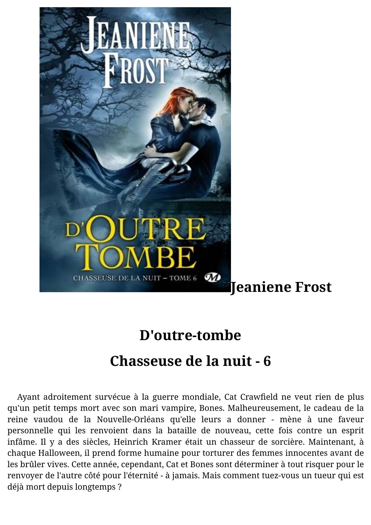 D'outre tombe