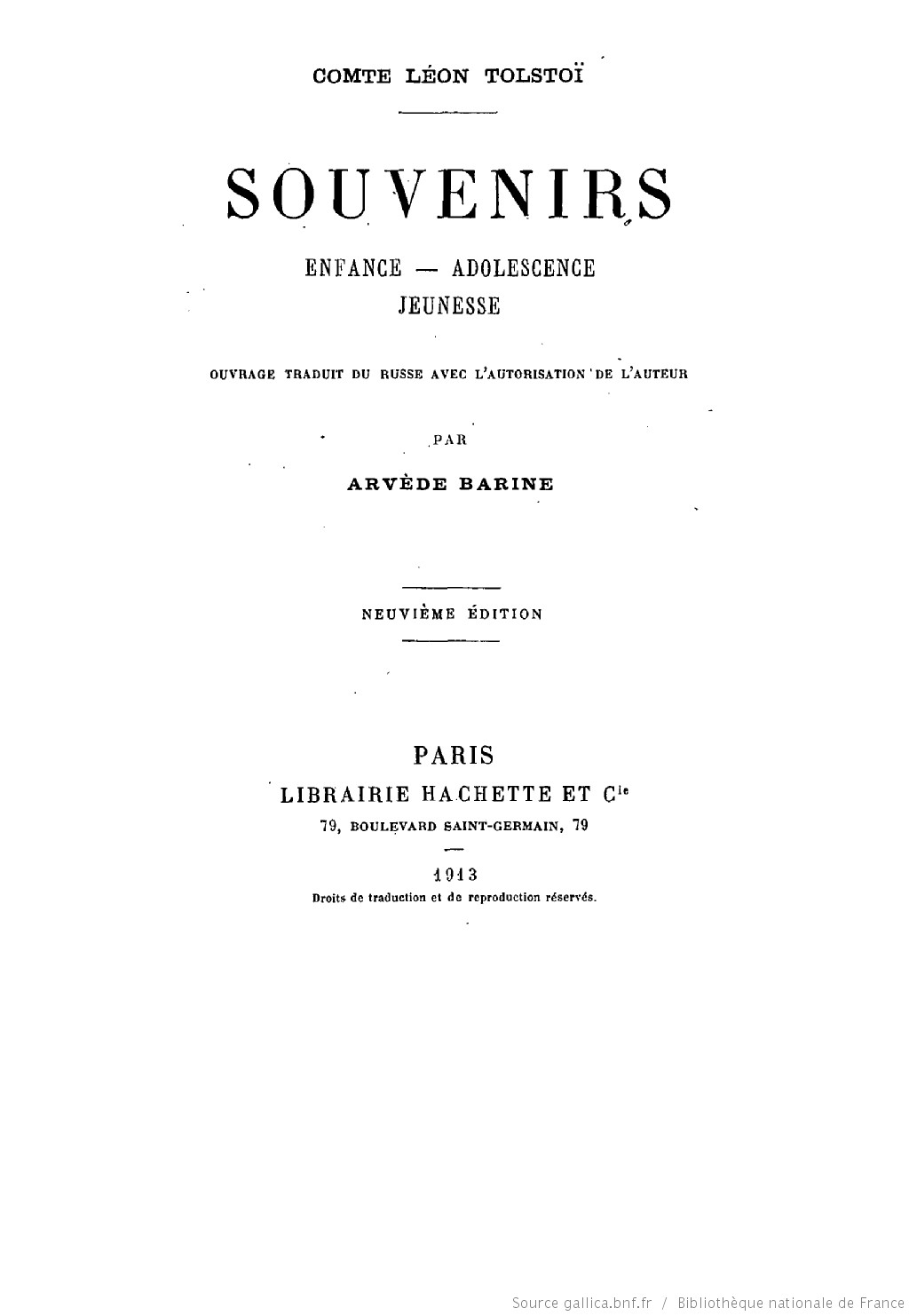 Le Prince Sérébriany, roman historique du temps d'Ivan le Terrible