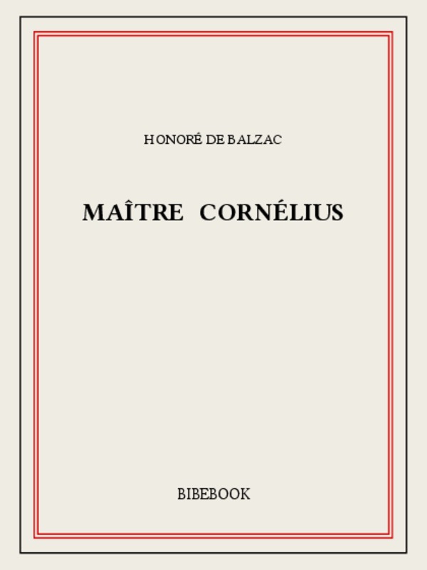 Maître Cornélius