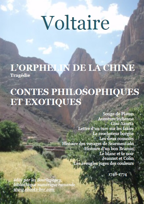CONTES PHILOSOPHIQUES ET EXOTIQUES, L'ORPHELIN DE lLACHINE