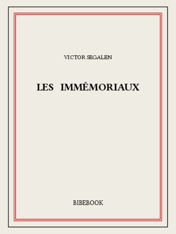 Les Immémoriaux