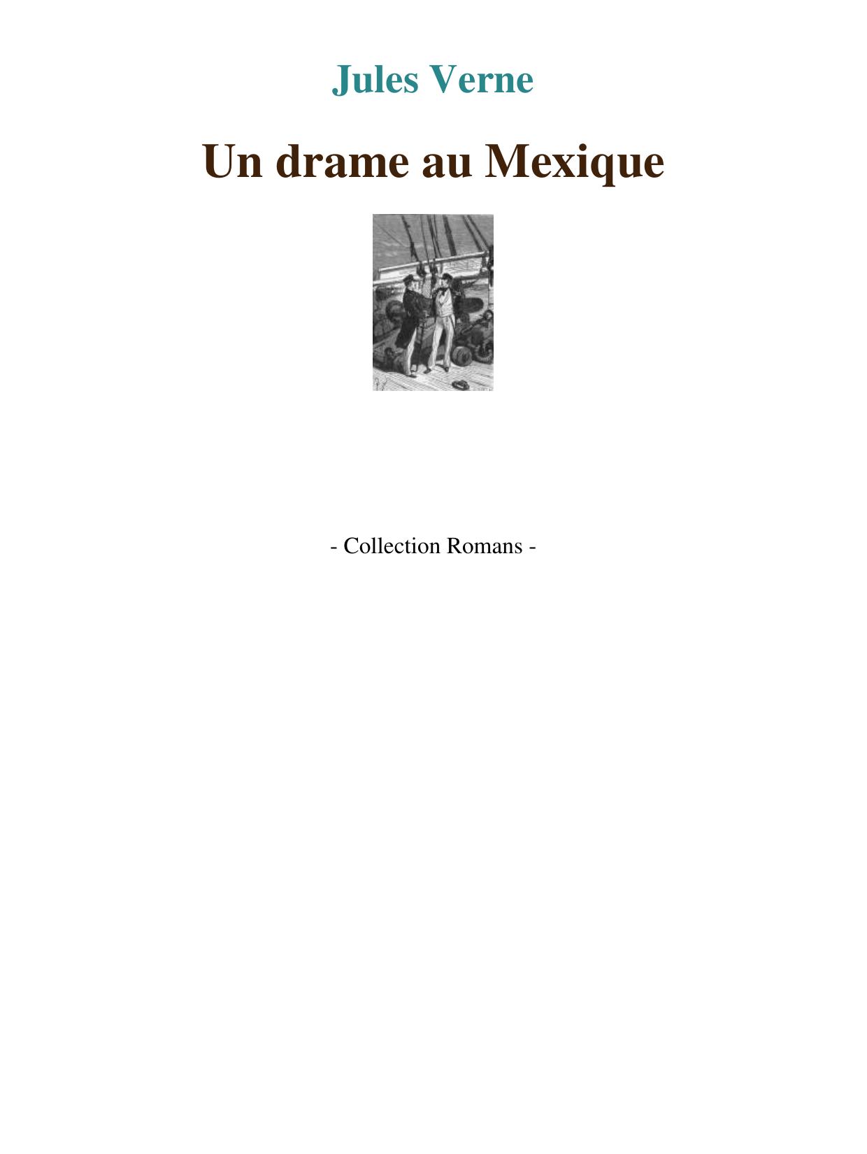 Un drame au Mexique