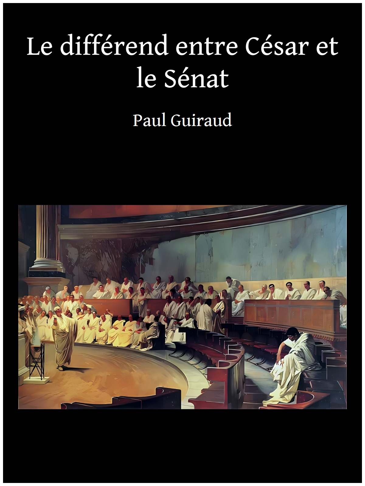 Le différend entre César et le Sénat