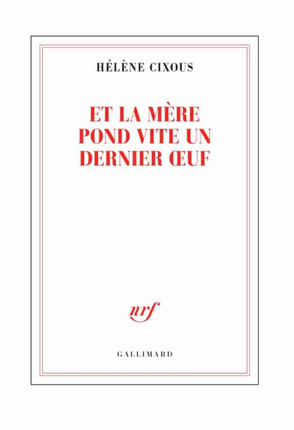 Et la mère pond vite un dernier œuf