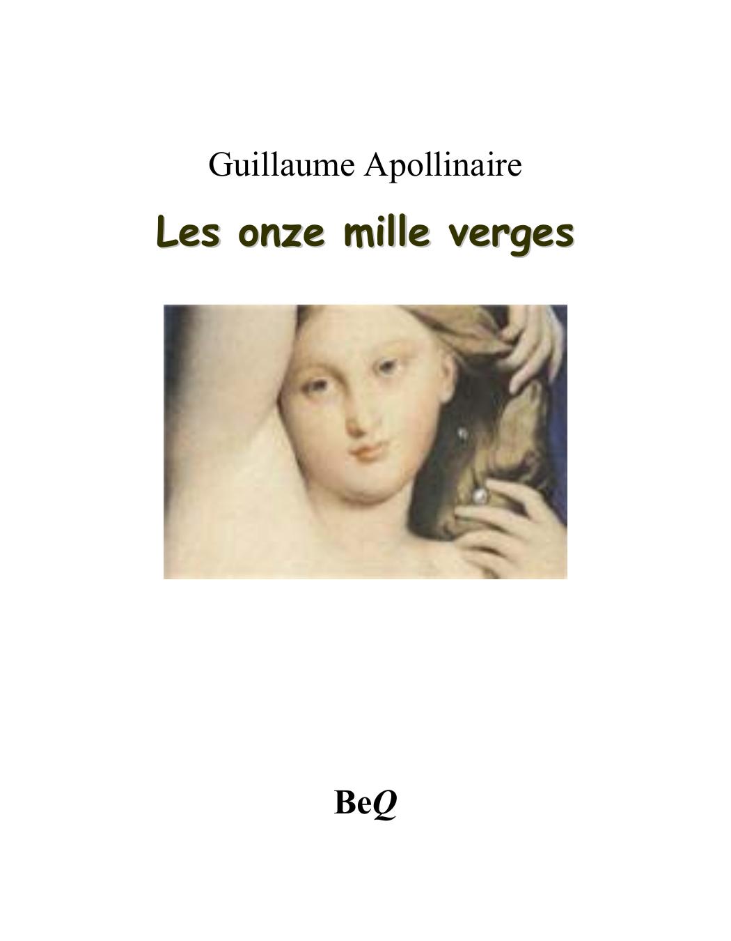 Les onze mille verges