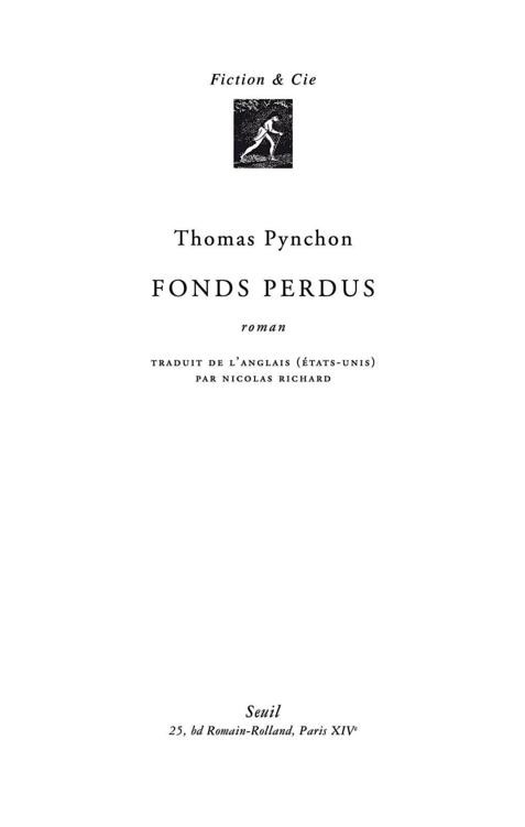 Fonds perdus (FICTION & C.) (French Edition)