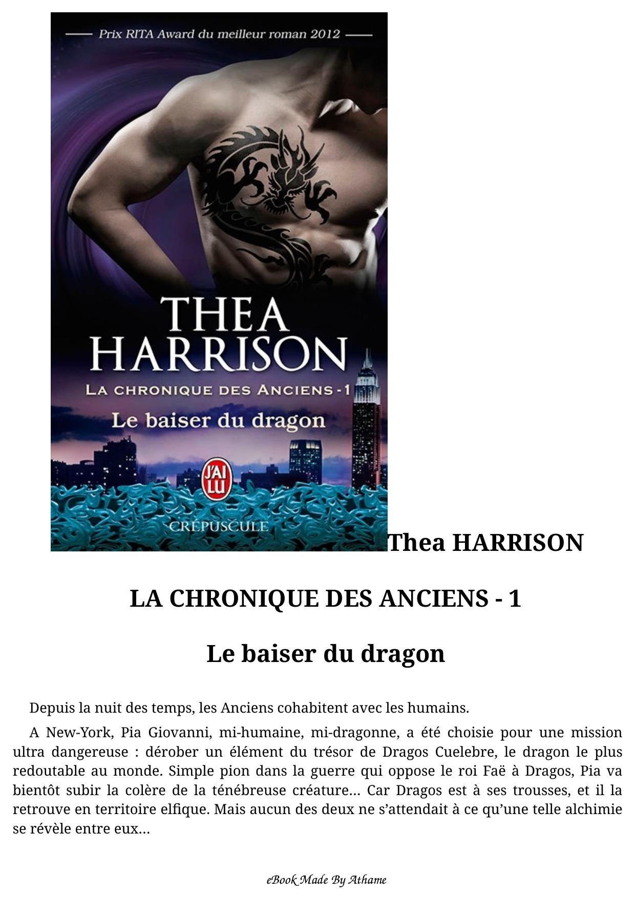 Le baiser du dragon