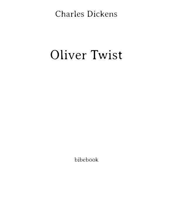 Oliver Twist - Texte abrégé