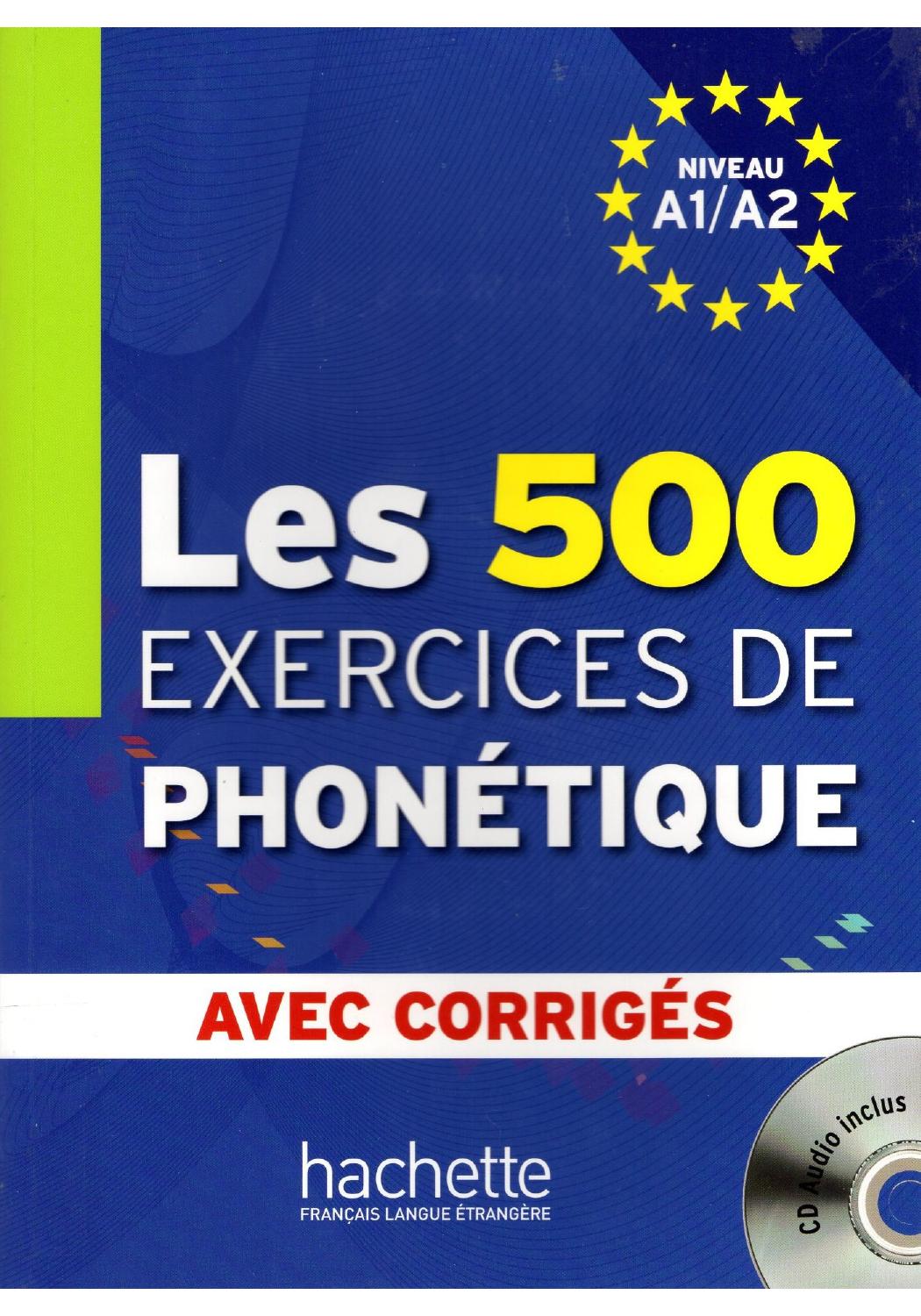 Les 500 Exercices de Phonetique