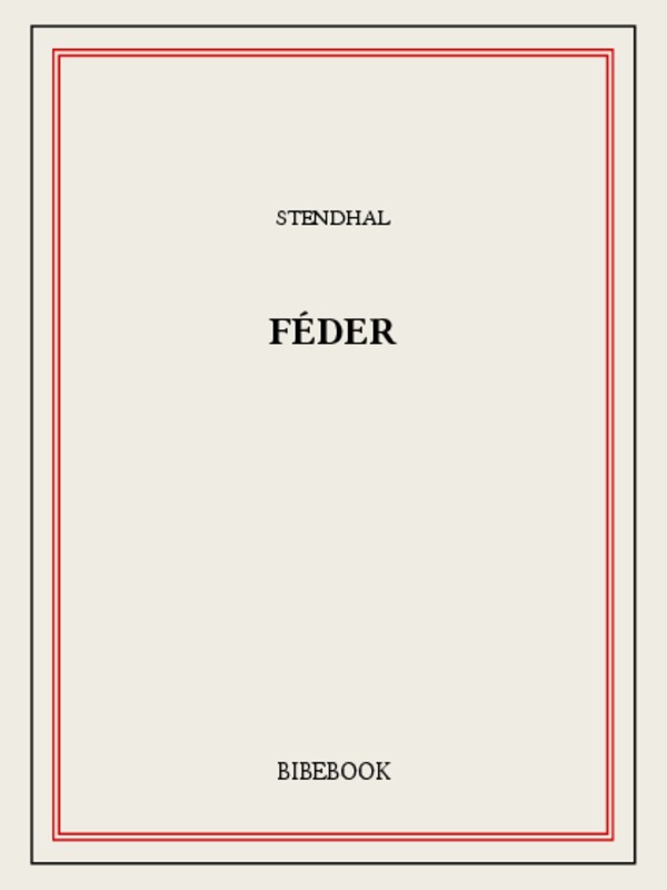 Féder ou Le mari d'argent