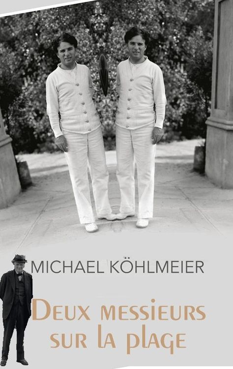 Deux messieurs sur la plage