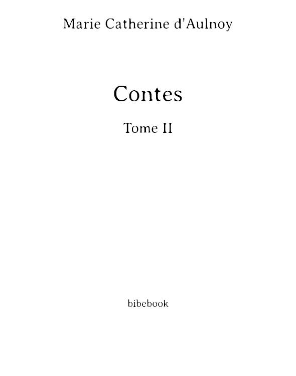 Contes - Tome II